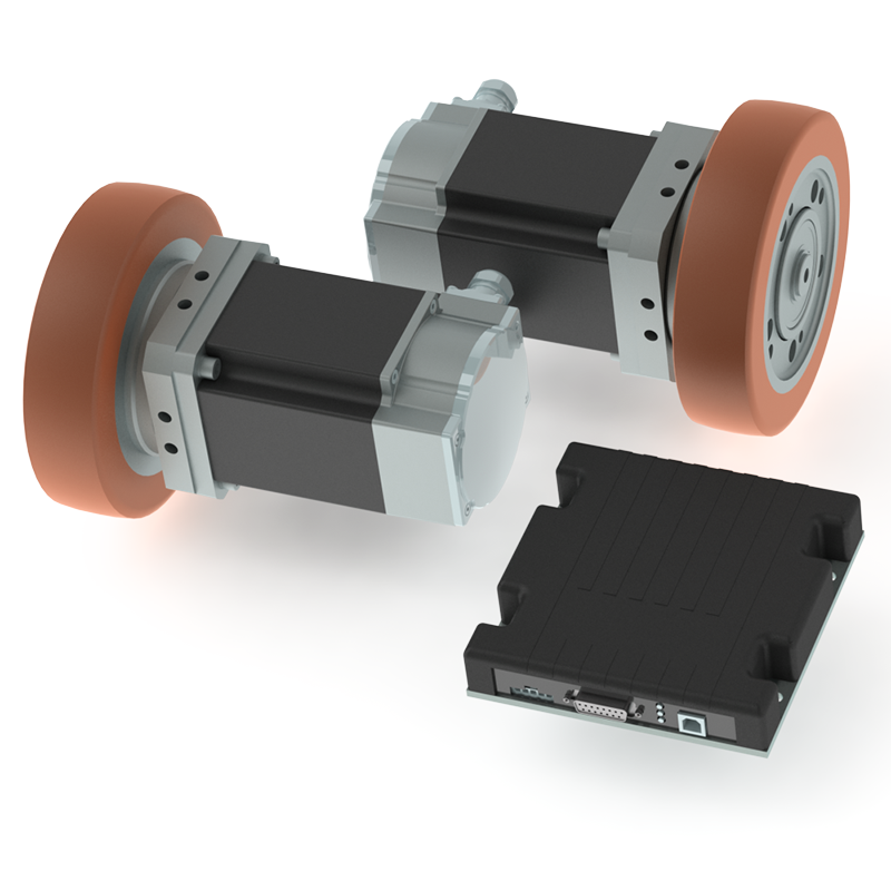 Roboteq AGV kit 1000kg, ethernet