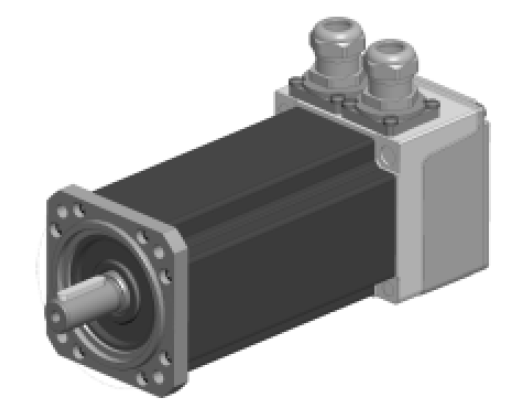 Nidec BLDC Motor, 48VDC, 67mm frame, w/ encoder, w/ Brake