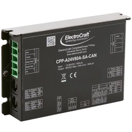 [CPP-A24V80A-SA-CAN] ElectroCraft CPP Universal driver, 24A/60A