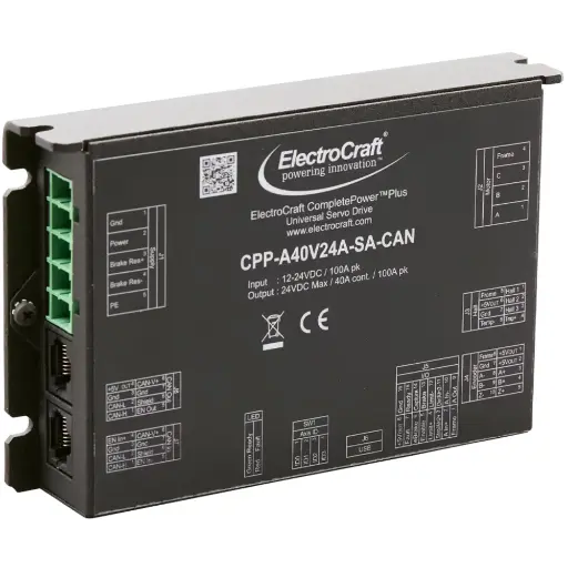 [CPP-A40V24A-SA-CAN] ElectroCraft CPP Universal driver, 40A/100A